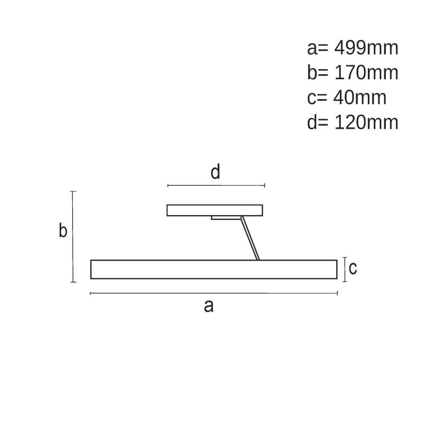 LED prigušivač stropne svjetiljke LED/40W/230V 3000-6500K mat krom + daljinski upravljač
