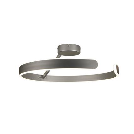 LED prigušivač stropne svjetiljke LED/72W/230V 3000-6500K mat krom + daljinski upravljač
