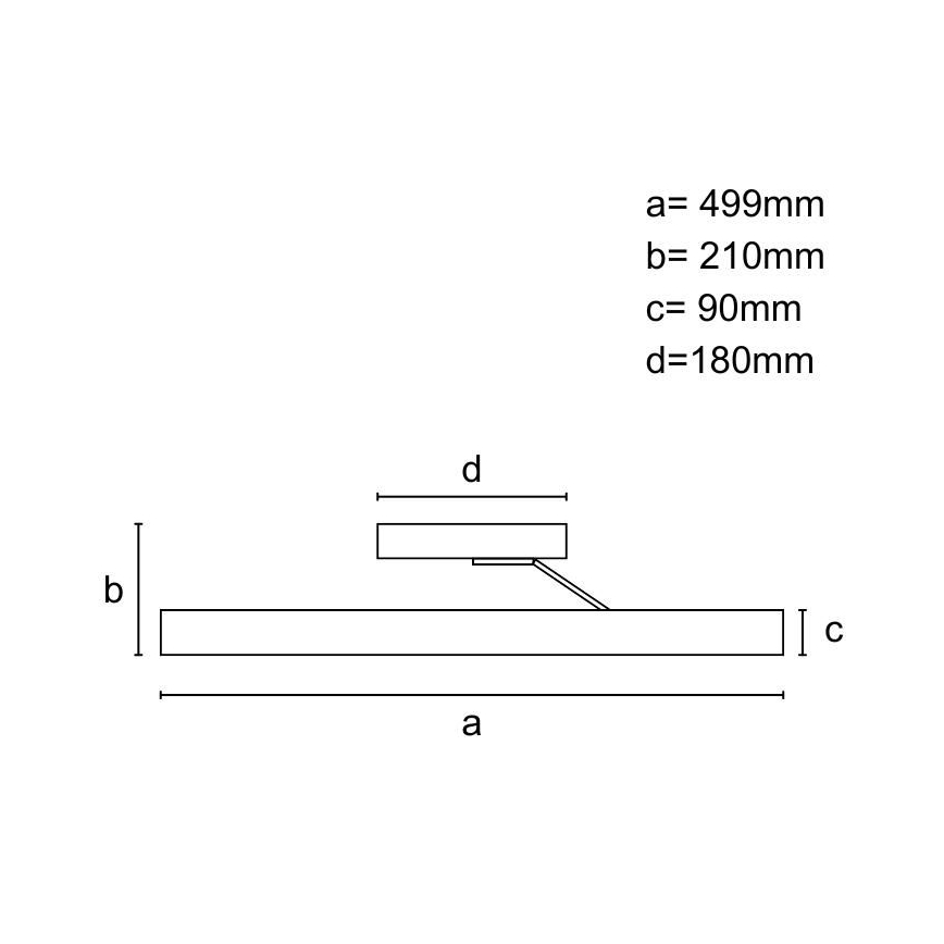LED prigušivač stropne svjetiljke LED/86W/230V 3000-6500K bijela + daljinski upravljač