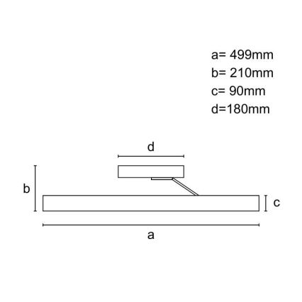 LED prigušivač stropne svjetiljke LED/86W/230V 3000-6500K crna + daljinski upravljač