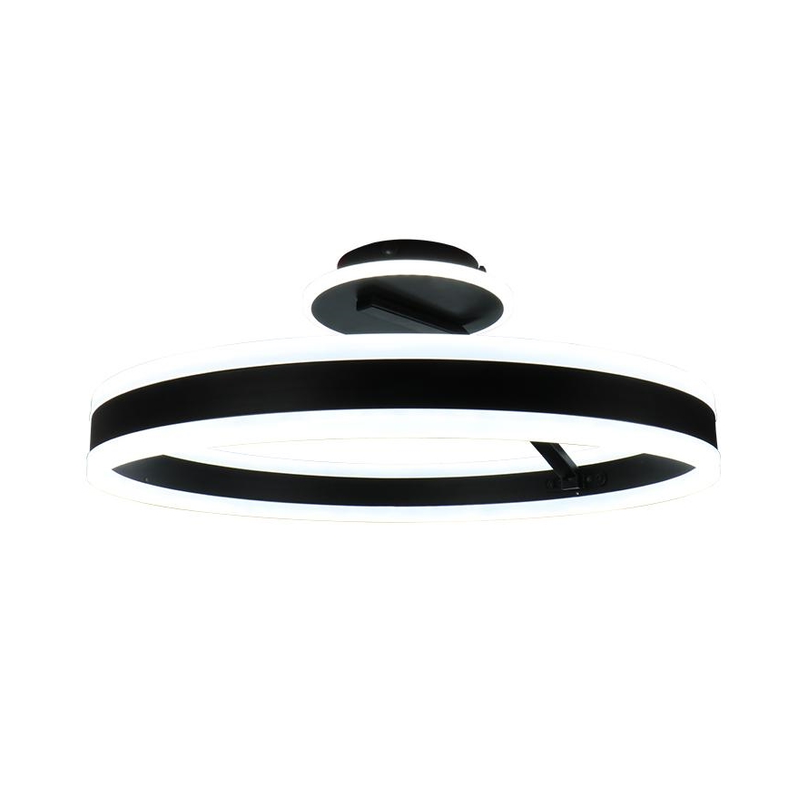 LED prigušivač stropne svjetiljke LED/86W/230V 3000-6500K crna + daljinski upravljač