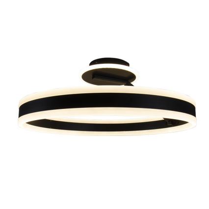 LED prigušivač stropne svjetiljke LED/86W/230V 3000-6500K crna + daljinski upravljač