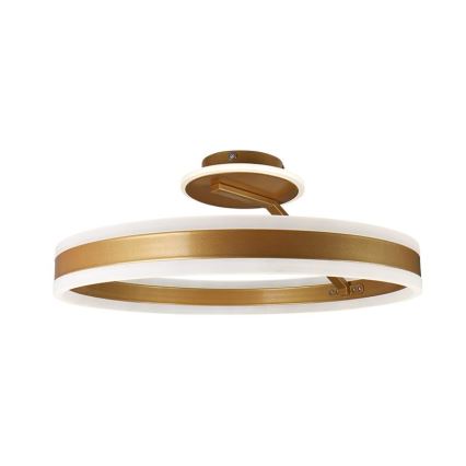 LED prigušivač stropne svjetiljke LED/86W/230V 3000-6500K zlatna + daljinski upravljač