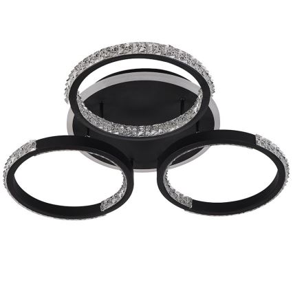 LED prigušivački plafonski luster LED/60W/230V 3000-6500K + daljinski upravljač