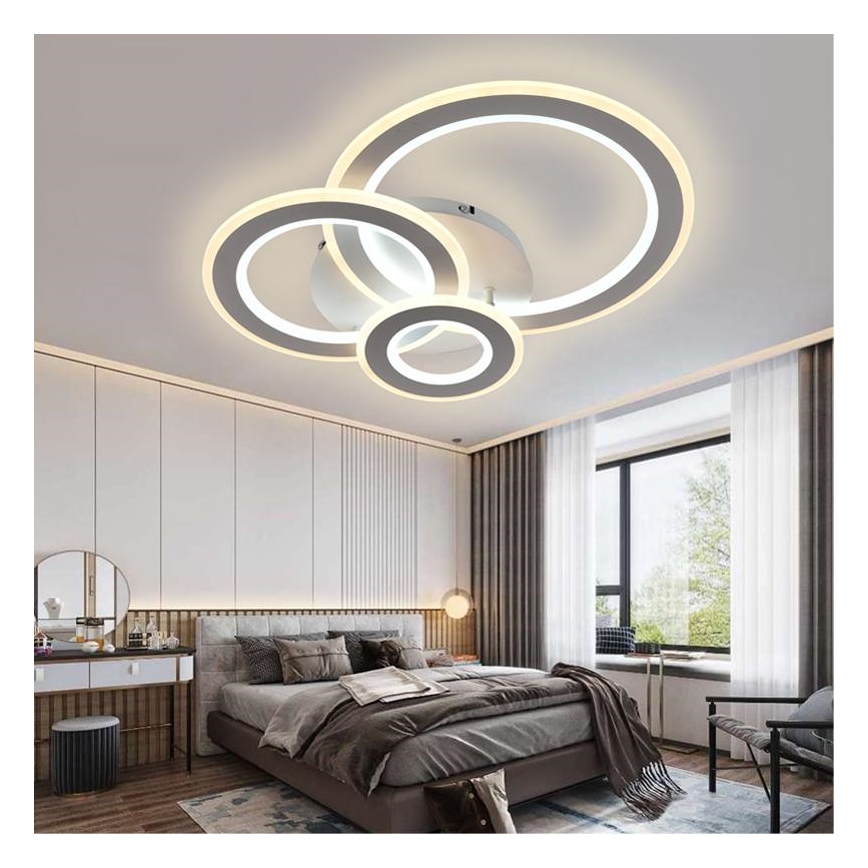 LED prigušivač stropne svjetiljke LED/90W/230V 3000-6500K + daljinski upravljač