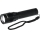 LED punjiva aluminijska ručna svjetiljka LED/3W/2000 mAh IPX4 crna