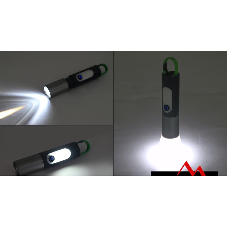LED Punjiva baterijska svjetiljka LED/10W/3,7V 750 lm 10h