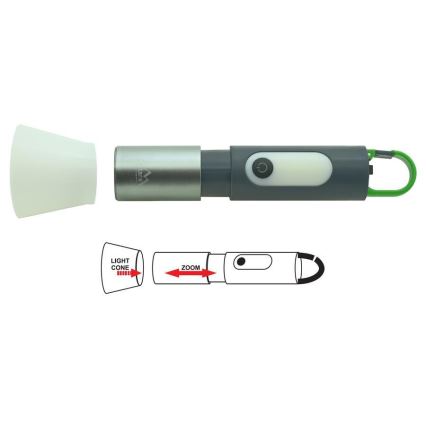LED Punjiva baterijska svjetiljka LED/10W/3,7V 750 lm 10h