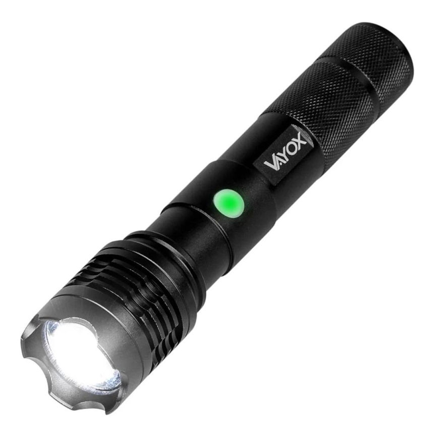 LED Punjiva baterijska svjetiljka LED/10W/5V IPX4 800 lm 1200 mAh