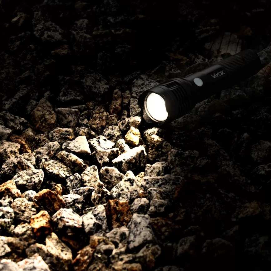 LED Punjiva baterijska svjetiljka LED/10W/5V IPX4 800 lm 1200 mAh