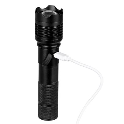 LED Punjiva baterijska svjetiljka LED/10W/5V IPX4 800 lm 1200 mAh