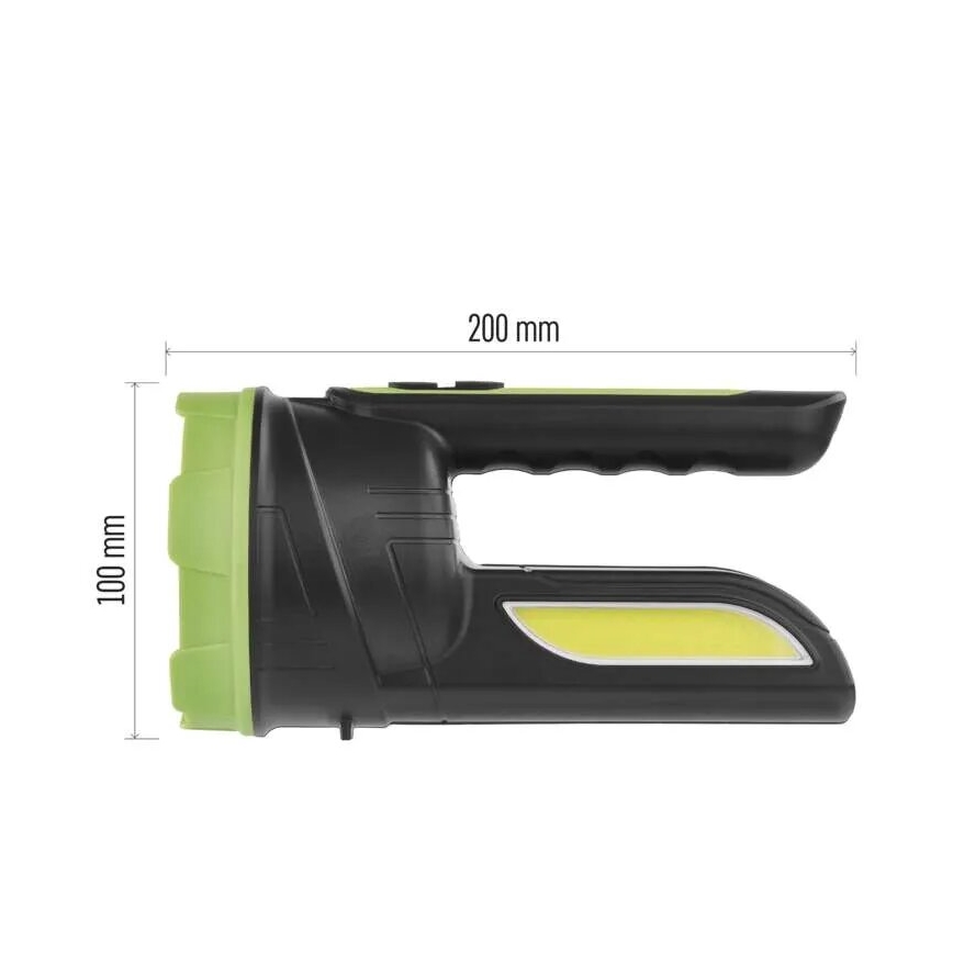 LED Punjiva baterijska svjetiljka LED/3,7V 210 lm 1800mAh
