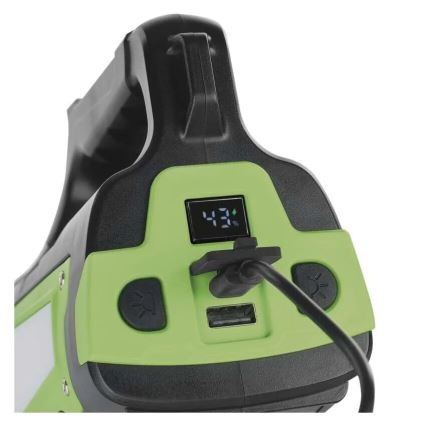 LED Punjiva baterijska svjetiljka LED/3,7V IP44 850 lm 8000mAh