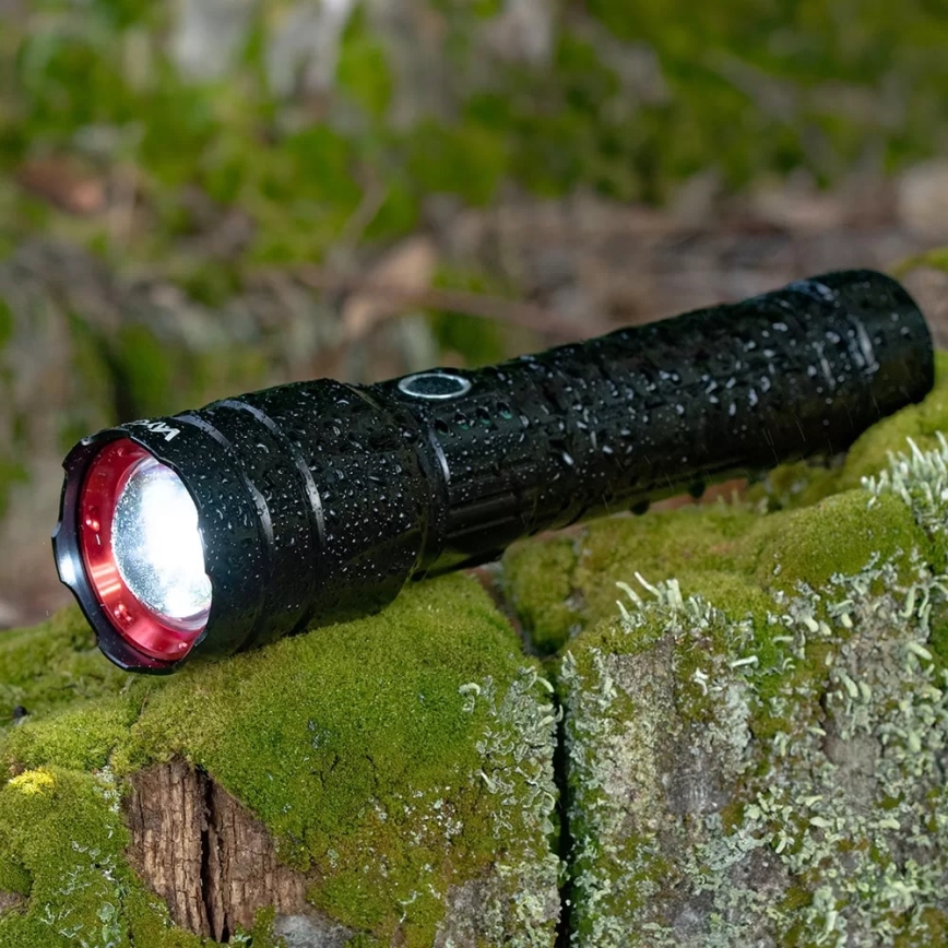LED Prigušiva punjiva baterijska svjetiljka s funkcijom powerbanka LED/30W/5V IPX5 1060 lm 5000 mAh