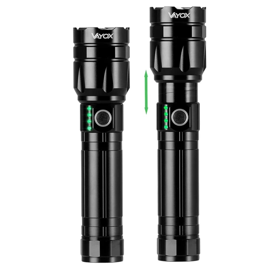 LED Prigušiva punjiva baterijska svjetiljka s funkcijom powerbanka LED/30W/5V IPX5 1060 lm 5000 mAh