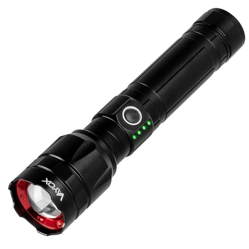 LED Prigušiva punjiva baterijska svjetiljka s funkcijom powerbanka LED/30W/5V IPX5 1060 lm 5000 mAh