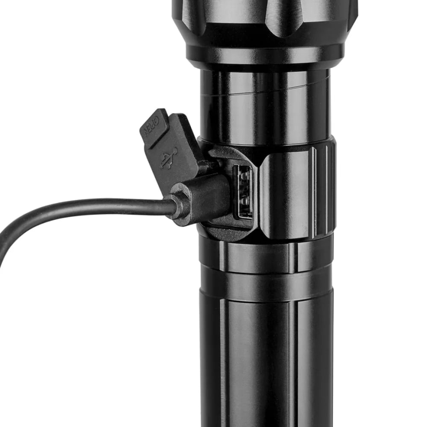 LED Prigušiva punjiva baterijska svjetiljka s funkcijom powerbanka LED/30W/5V IPX5 1060 lm 5000 mAh