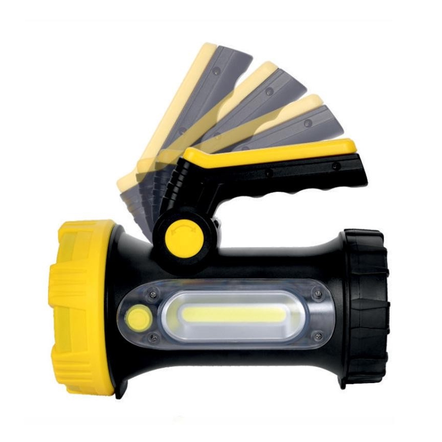 LED Punjiva baterijska svjetiljka LED/5W/4000mAh + LED/3W