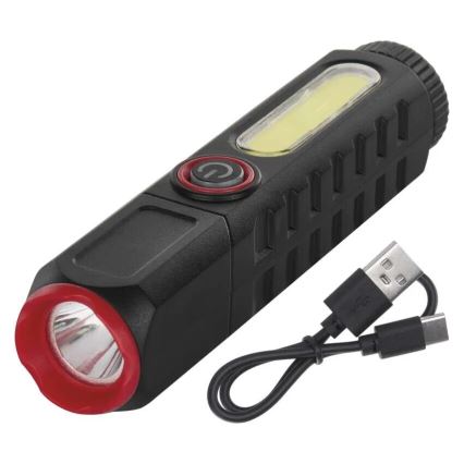 LED Punjiva baterijska svjetiljka LED/USB/3,7V 120 lm 400 mAh