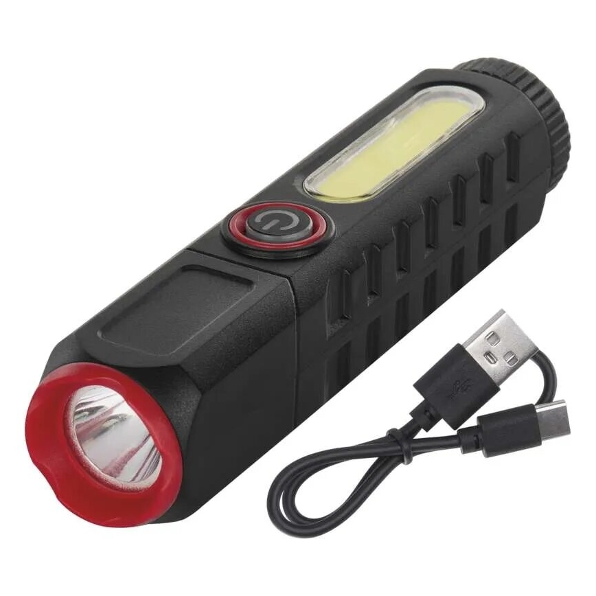 LED Punjiva baterijska svjetiljka LED/USB/3,7V 120 lm 400 mAh