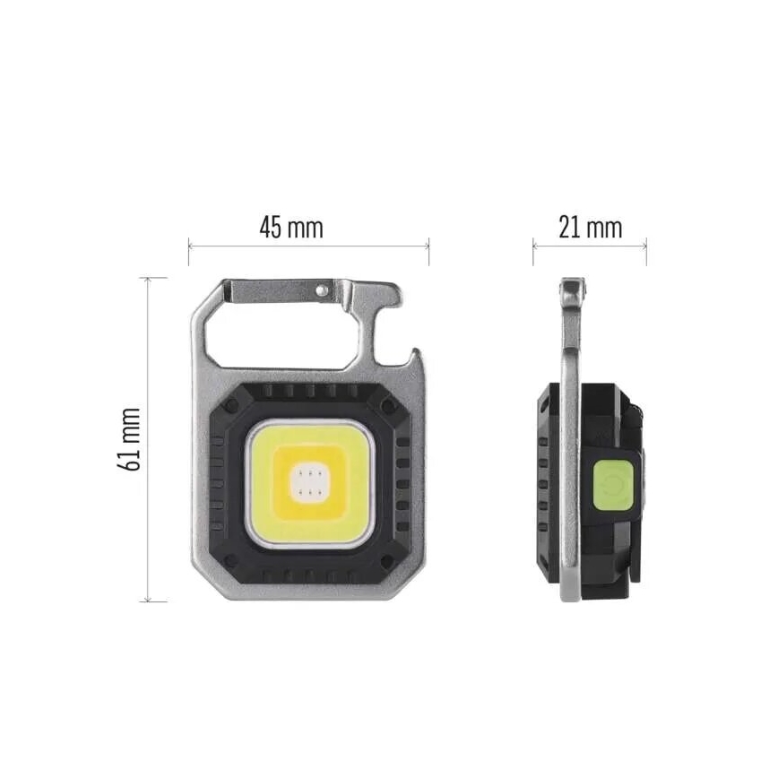LED Punjiva baterijska svjetiljka LED/USB/3,7V 750 lm 500 mAh