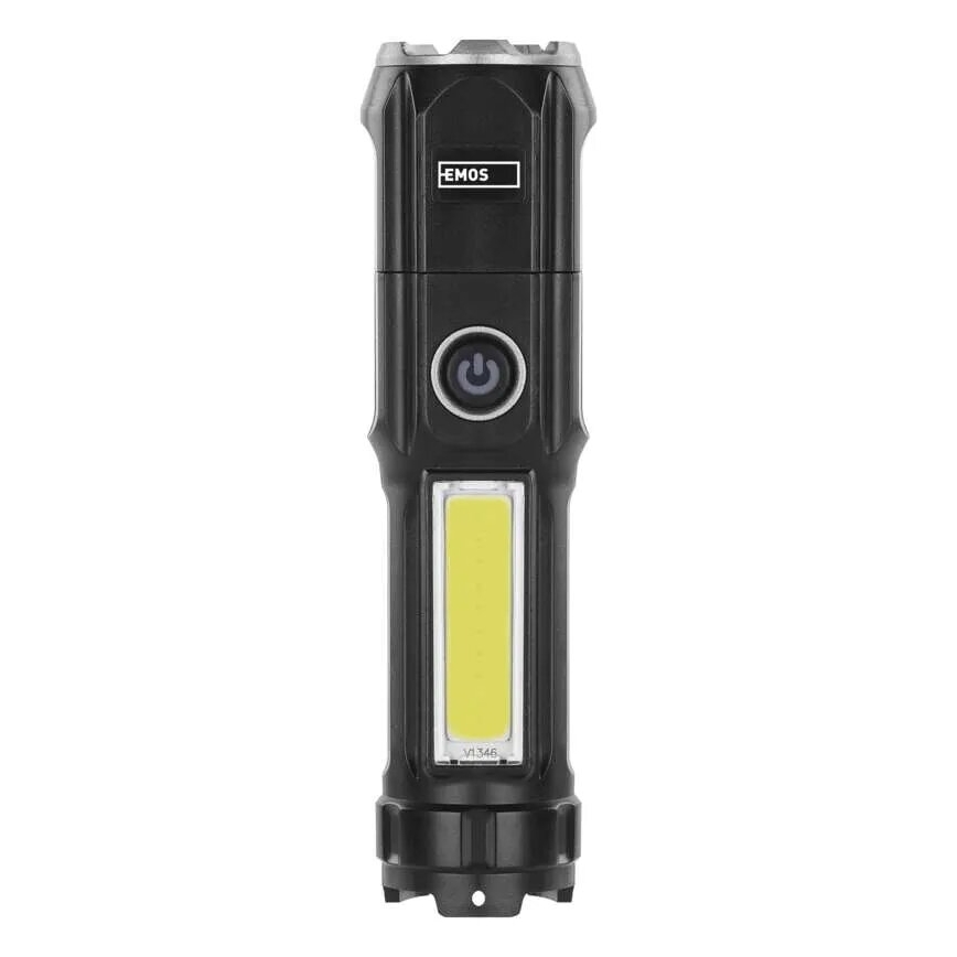 LED Punjiva baterijska svjetiljka LED/USB/3,7V IP44 150 lm 1200mAh