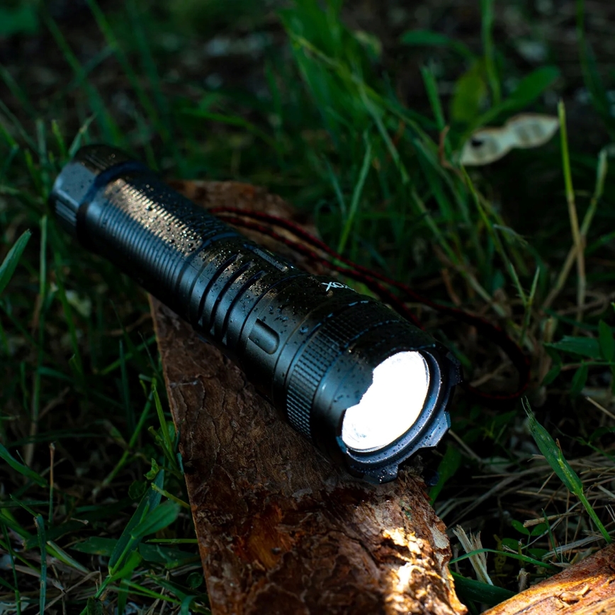 LED Prigušiva punjiva baterijska svjetiljka s funkcijom powerbanka LED/10W/5V IPX4 600 lm 2000 mAh