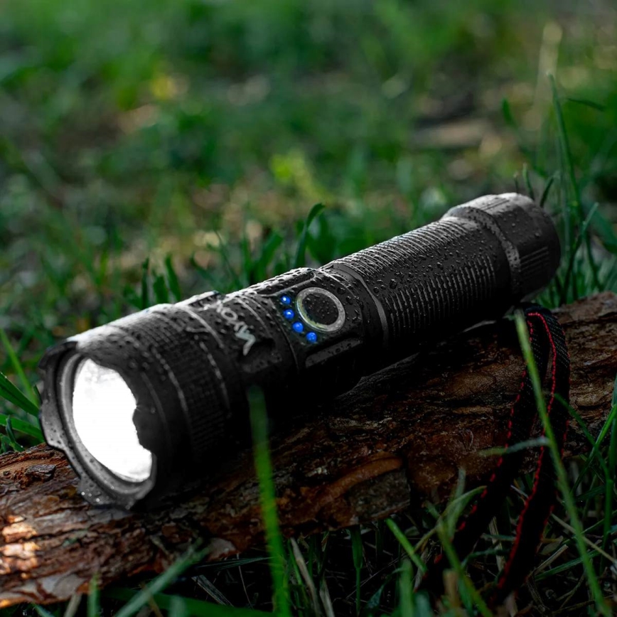 LED Prigušiva punjiva baterijska svjetiljka s funkcijom powerbanka LED/10W/5V IPX4 600 lm 2000 mAh