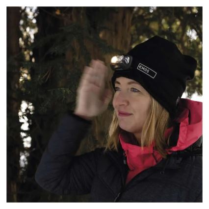 LED punjiva čelna svjetiljka LED/USB 1200 mAh