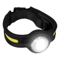 LED punjiva čelna svjetiljka s podesivim crvenim LED svjetlom, 5V, IPX4, 550 lm, 600 mAh