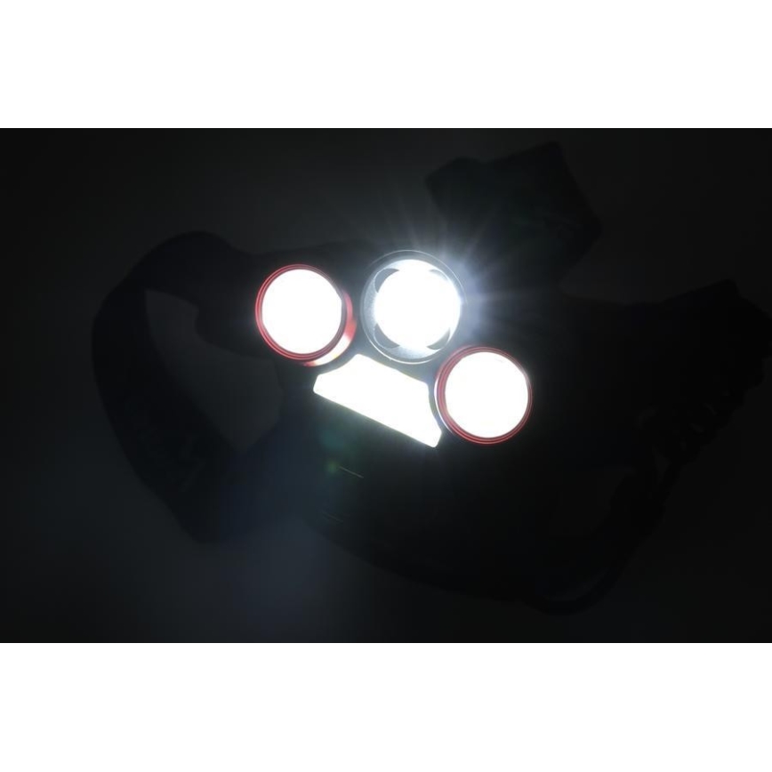 LED Punjiva čeona svjetiljka LED/USB 670lm 3000 mAh