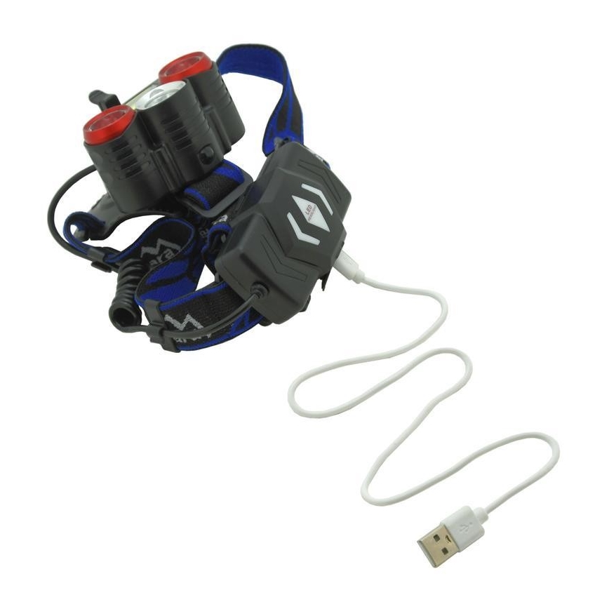 LED Punjiva čeona svjetiljka LED/USB 670lm 3000 mAh