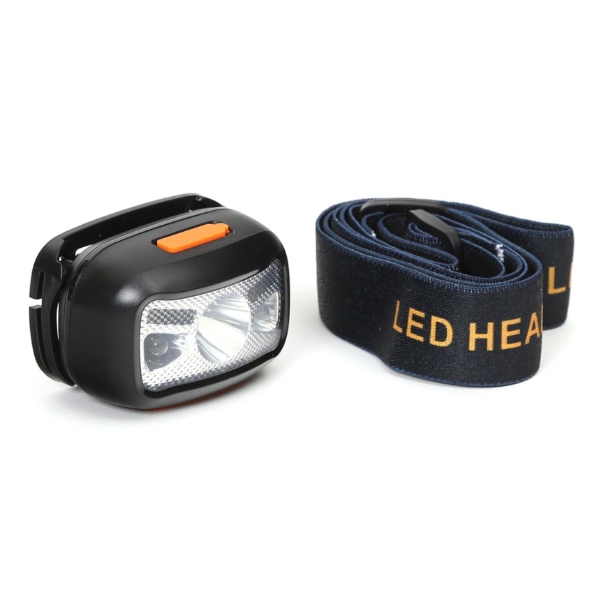 LED Punjiva čeona svjetiljka s crvenim svjetlom LED/3W/5V