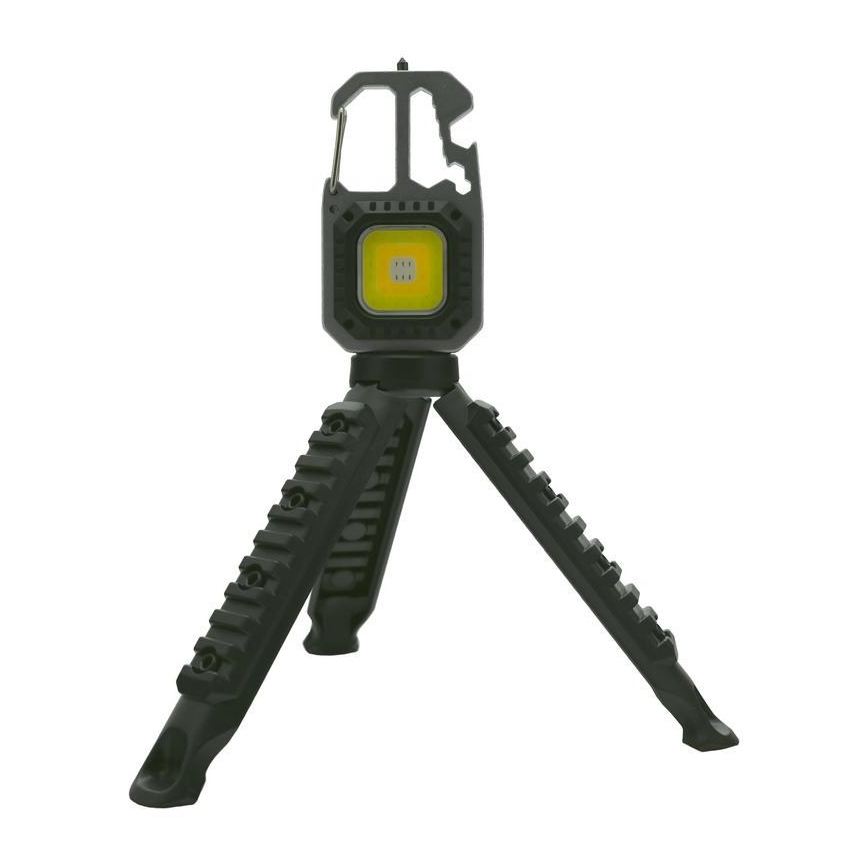 LED Punjiva multifunkcionalna baterijska svjetiljka sa stalkom LED/USB-C 400 mAh