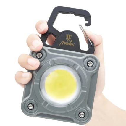 LED Podesivo punjivo radno svjetlo LED/15W/5V IPX4 1000 lm 2000 mAh