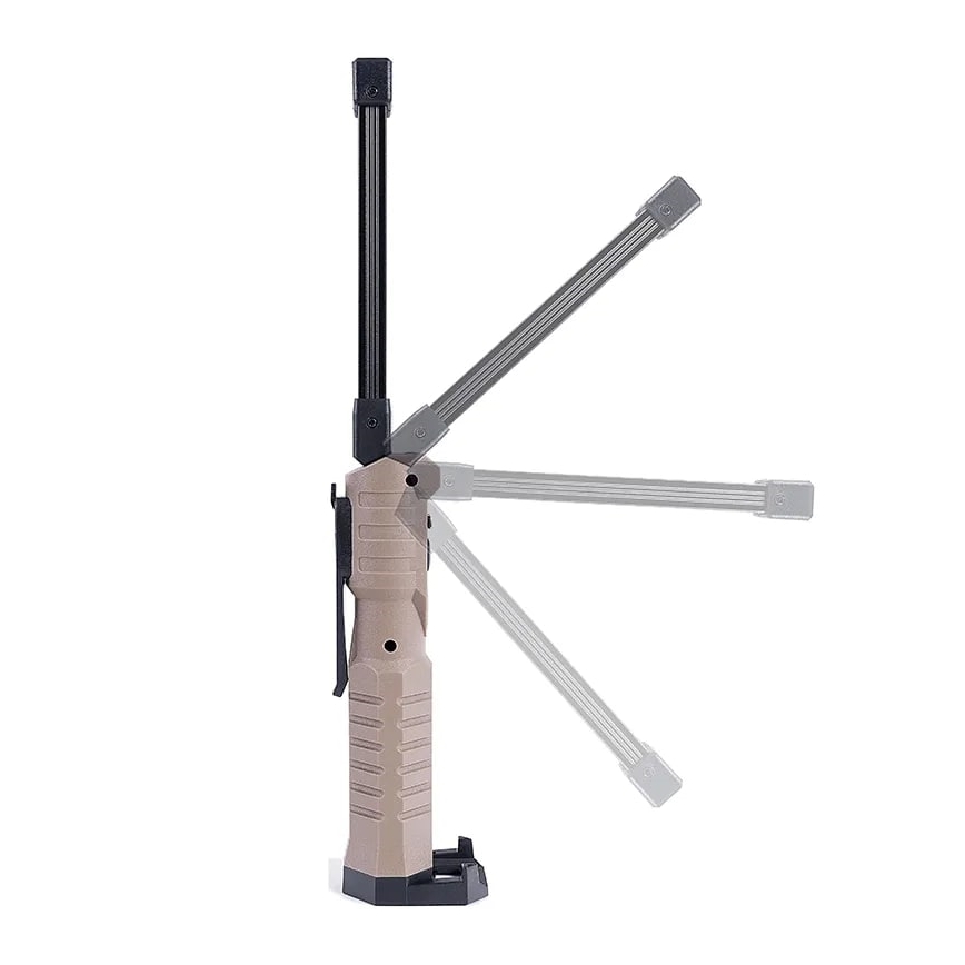 LED Prigušiva punjiva radna baterijska svjetiljka s funkcijom powerbanka LED/4W/5V IPX4 600 lm 2000mAh