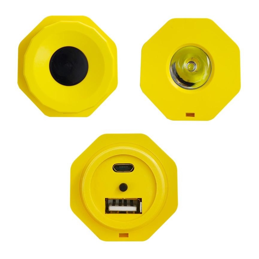LED Punjiva ručna svjetiljka 2xLED/3W/2500mA