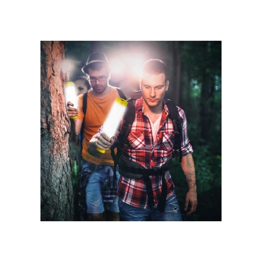LED Punjiva ručna svjetiljka 2xLED/3W/2500mA