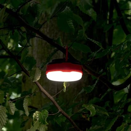 LED Prigušiva punjiva solarna baterijska svjetiljka s funkcijom powerbanka LED/3W/5V 3000/4000/6500K IPX6 500 lm 2000 mAh