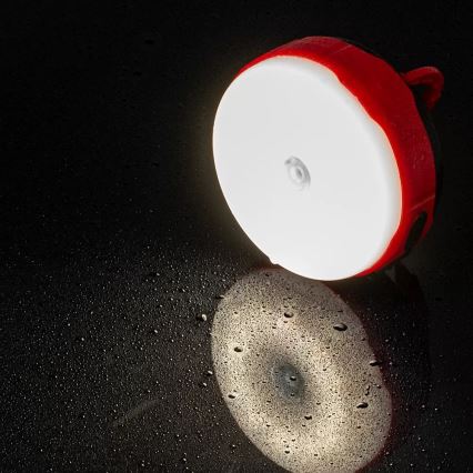 LED Prigušiva punjiva solarna baterijska svjetiljka s funkcijom powerbanka LED/3W/5V 3000/4000/6500K IPX6 500 lm 2000 mAh