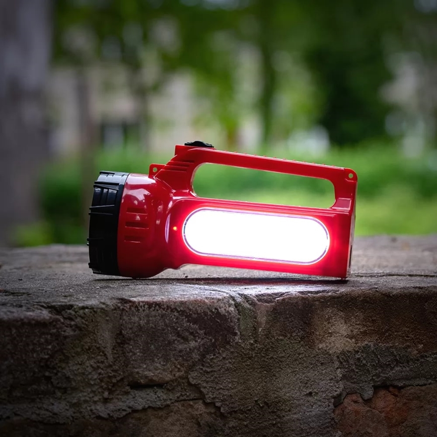 LED Punjiva solarna baterijska svjetiljka LED/7W/230V 400 lm 3200 mAh