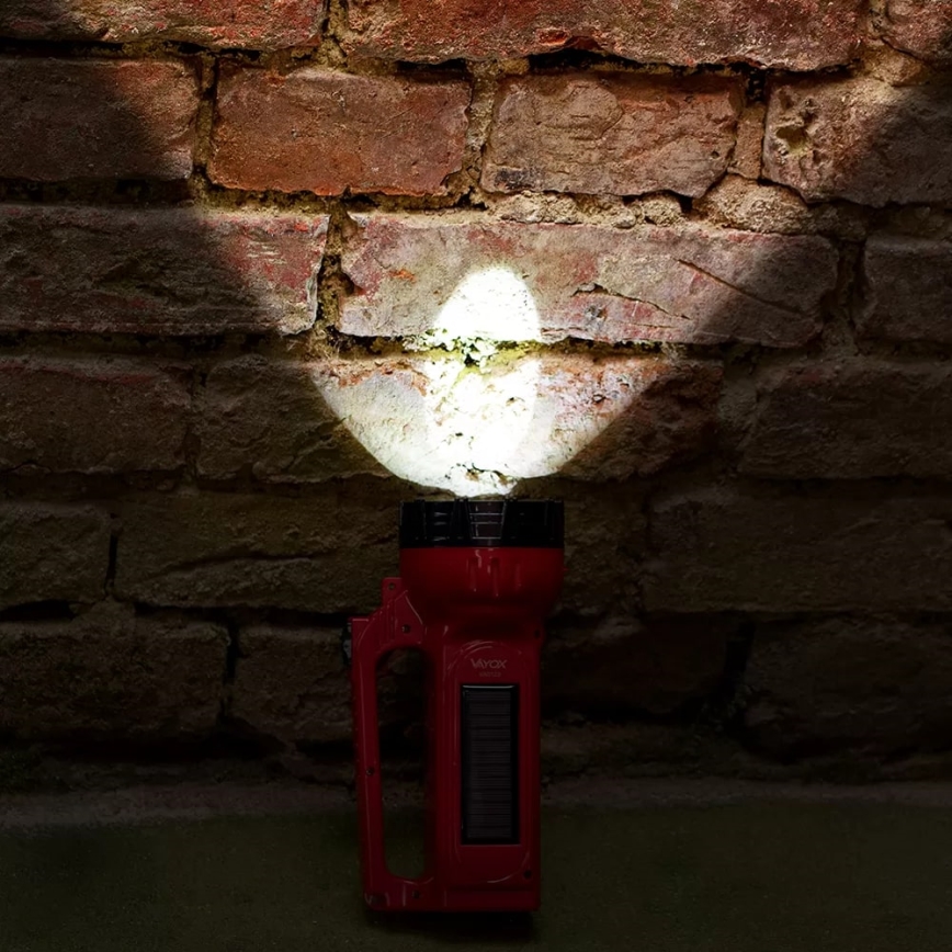LED Punjiva solarna baterijska svjetiljka LED/7W/230V 400 lm 3200 mAh