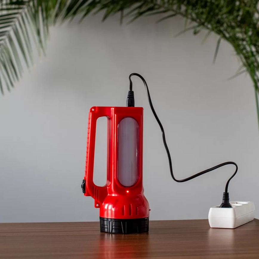 LED Punjiva solarna baterijska svjetiljka LED/7W/230V 400 lm 3200 mAh