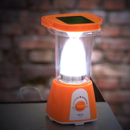 LED Prigušiva punjiva solarna lampa s funkcijom powerbanka LED/230V 710 lm 1600 mAh