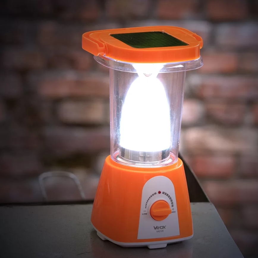 LED Prigušiva punjiva solarna lampa s funkcijom powerbanka LED/230V 710 lm 1600 mAh