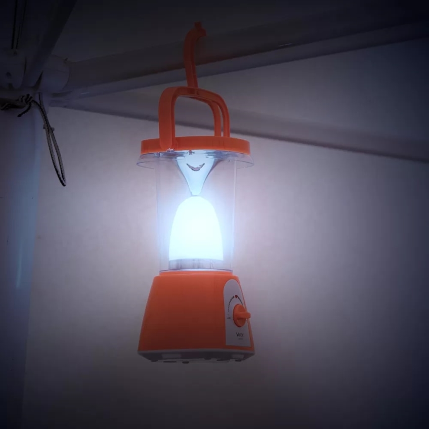 LED Prigušiva punjiva solarna lampa s funkcijom powerbanka LED/230V 710 lm 1600 mAh