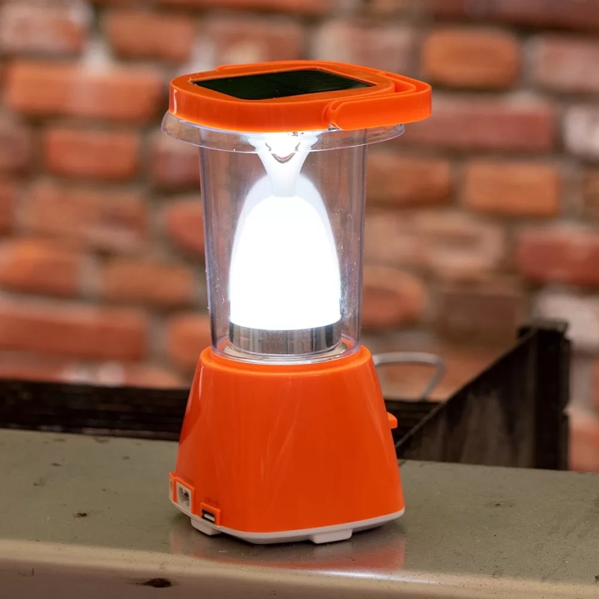 LED Prigušiva punjiva solarna lampa s funkcijom powerbanka LED/230V 710 lm 1600 mAh