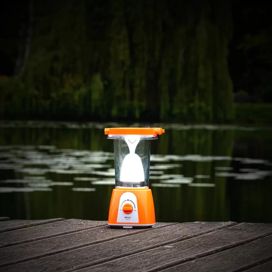 LED Prigušiva punjiva solarna lampa s funkcijom powerbanka LED/230V 710 lm 1600 mAh