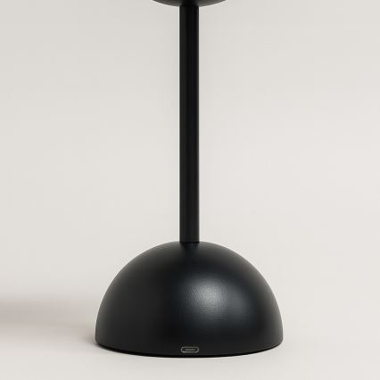 LED punjiva stolna lampa COSTA s dodirnim upravljanjem LED/3W/5V 2400 mAh 3000-6000K crna