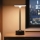 LED punjiva stolna lampa NEW YORK s regulacijom svjetline LED/1,8W/5V 2700K/4000K/6500K 1200 mAh crna